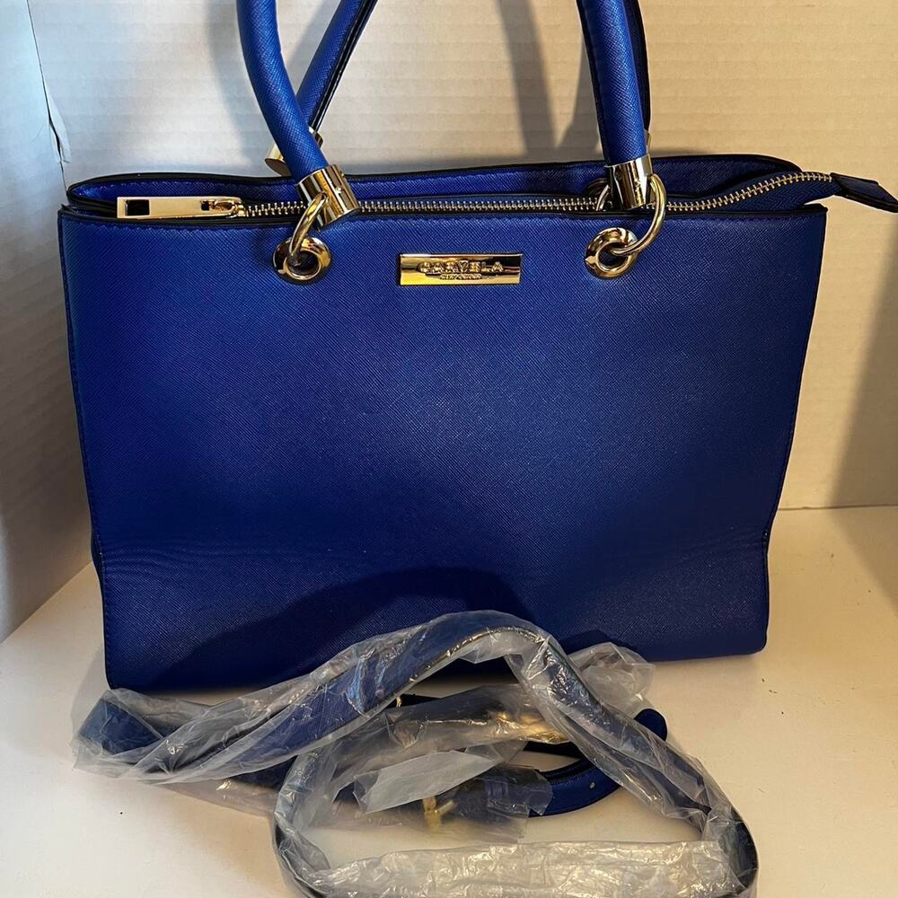 Carvela royal blue handbag featuring